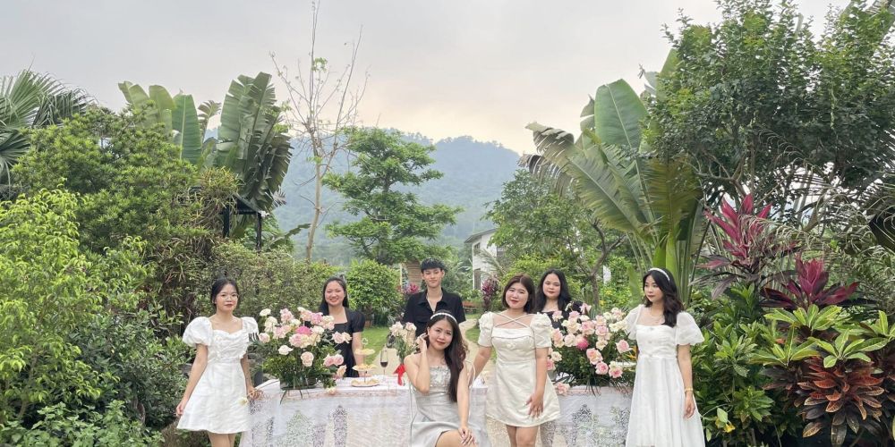 Le Farm Happy Homestay - Địa điểm chụp kỷ yếu đẹp như tranh vẽ giữa lòng thiên nhiên